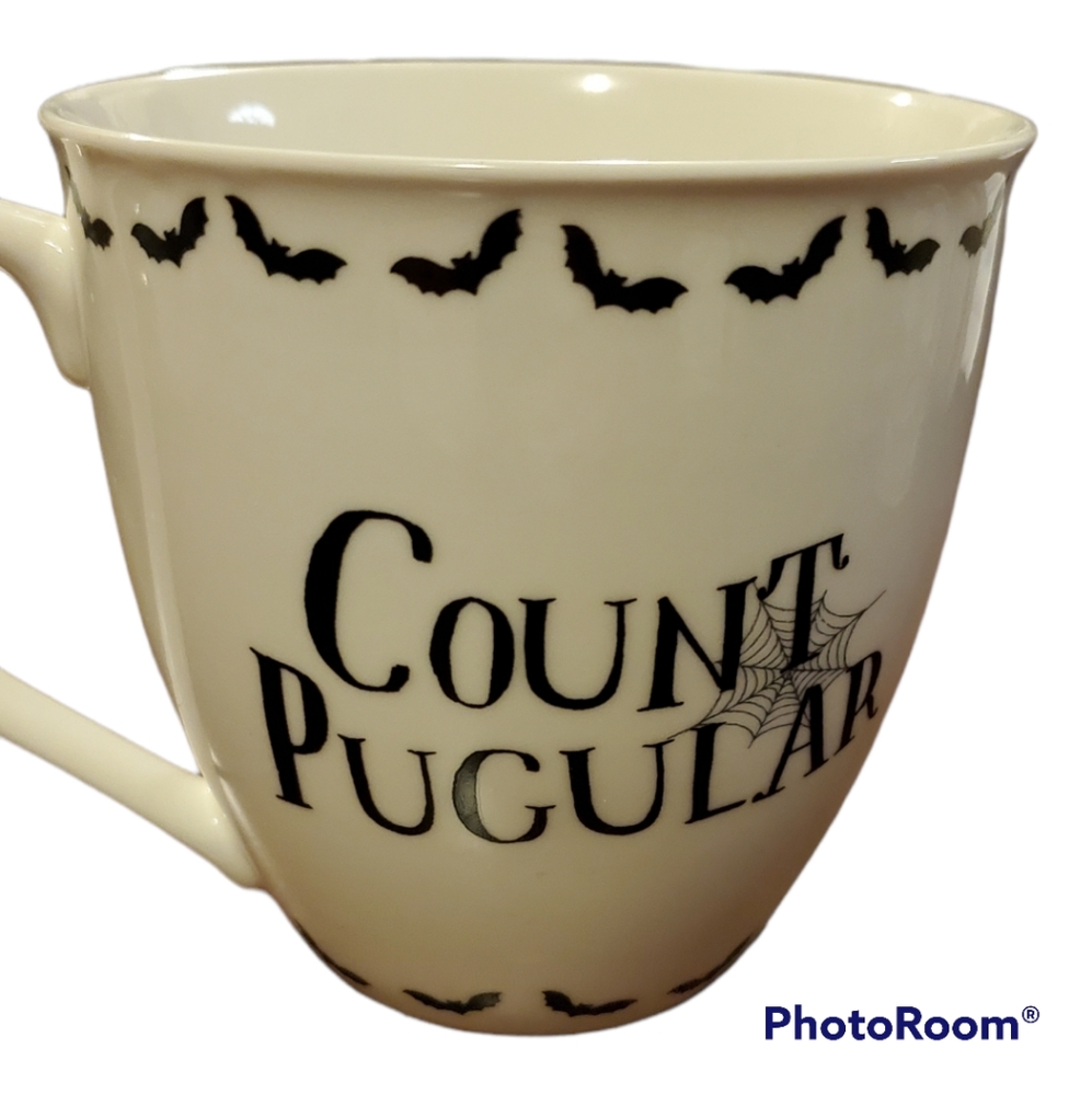 Milly Green Oversized mug Count Pugular Halloween